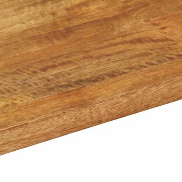 Table Top 70x70 cm Solid Mango Wood | Rustic Design