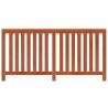 Radiator Cover Wax Brown - Solid Pine Wood, 169x19x84 cm