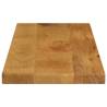 Rectangular Solid Wood Mango Table Top - 90x40 cm | HipoMarket