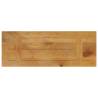 Rectangular Solid Mango Wood Table Top - 80x30 cm