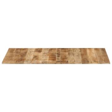 Solid Mango Wood Table Top - Rustic Charm 120x60 cm | HipoMarket