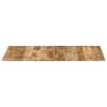 Solid Mango Wood Table Top - Rustic Charm 120x60 cm | HipoMarket