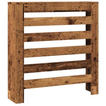 Radiator Cover Old Wood 78x20x82 cm - Stylish & Practical