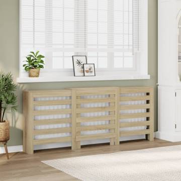 Radiator Cover Sonoma Oak - Stylish & Modern | HipoMarket