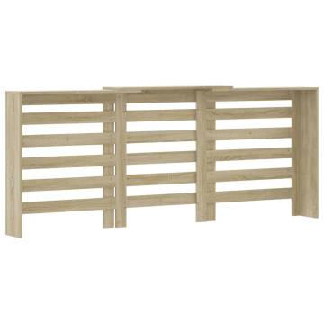 Radiator Cover Sonoma Oak - Stylish & Modern | HipoMarket