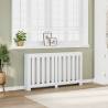 Radiator Cover White 149x20x82 cm | Stylish Engineered Wood