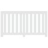 Radiator Cover White 149x20x82 cm | Stylish Engineered Wood