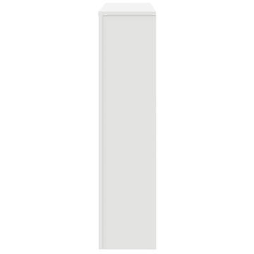 Radiator Cover White 149x20x82 cm | Stylish Engineered Wood