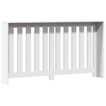 Radiator Cover White 149x20x82 cm | Stylish Engineered Wood