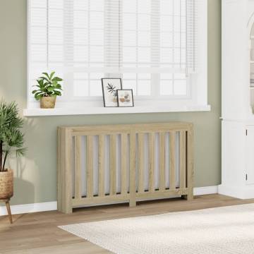 Radiator Cover Sonoma Oak - Stylish Engineered Wood Design