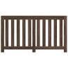 Stylish Radiator Cover Brown Oak 149x20x82 cm - HipoMarket