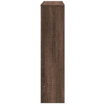 Stylish Radiator Cover Brown Oak 149x20x82 cm - HipoMarket