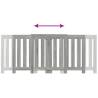 Radiator Cover Grey Sonoma 205x21.5x83.5 cm | Hipomarket