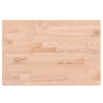 Solid Wood Beech Bathroom Countertop 60x40x1.5 cm