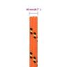 Durable Orange Boat Rope 18mm x 50m - Polypropylene