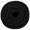 Boat Rope Full Black 18mm 50m - Durable Polypropylene