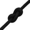 Boat Rope Full Black 18mm 50m - Durable Polypropylene