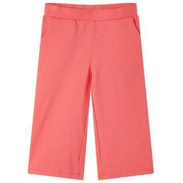 Kids' Coral Wide Leg Pants | Stylish & Comfortable