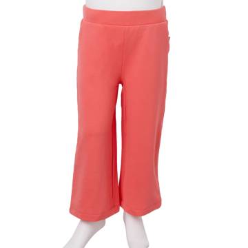 Kids' Coral Wide Leg Pants | Stylish & Comfortable