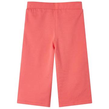 Kids' Wide Leg Pants Coral 128 - Affordable & Durable Wear