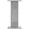 Stylish Concrete Grey Speaker Stands - 2 pcs | Hipomarket UK