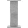 Stylish Concrete Grey Speaker Stands - 2 pcs | Hipomarket UK