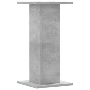 Stylish Concrete Grey Speaker Stands - 2 pcs | Hipomarket UK