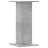 Stylish Concrete Grey Speaker Stands - 2 pcs | Hipomarket UK