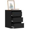  Corner Chest of Drawers Black 40x41x58 cm Engineered Wood Colour black Size 40 x 41 x 58 cm Quantity in Package 1 