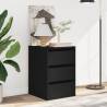 Corner Chest of Drawers Black - 40x41x58 cm | HipoMarket