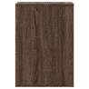 Corner Chest of Drawers - Brown Oak Engineered Wood 40x41x58 cm