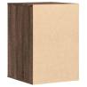 Corner Chest of Drawers - Brown Oak Engineered Wood 40x41x58 cm