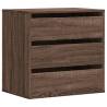 Brown Oak Corner Chest of Drawers - 60x41x58 cm | HipoMarket