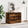 Corner Chest of Drawers Smoked Oak - Stylish Storage Solution