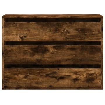 Corner Chest of Drawers Smoked Oak - Stylish Storage Solution