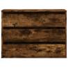 Corner Chest of Drawers Smoked Oak - Stylish Storage Solution