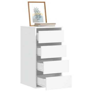 Corner Chest of Drawers White - Stylish Storage Solution