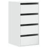 Corner Chest of Drawers White - Stylish Storage Solution