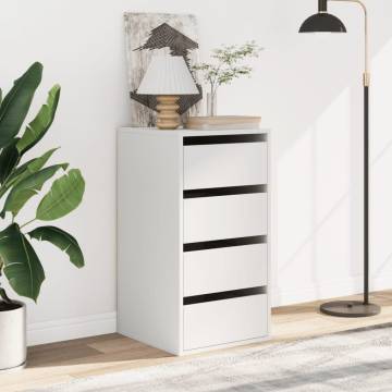 Corner Chest of Drawers White - Stylish Storage Solution