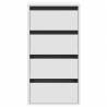 Corner Chest of Drawers White - Stylish Storage Solution