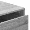 Corner Chest of Drawers Grey Sonoma - Stylish Storage Solution