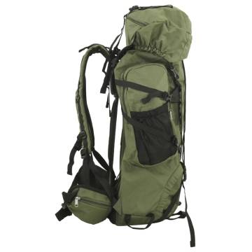 Hiking Backpack Army Green 100L Oxford Fabric | HipoMarket