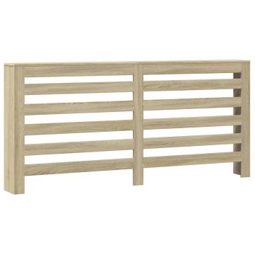 Sonoma Oak Radiator Cover 175x20x82 cm - Stylish & Durable