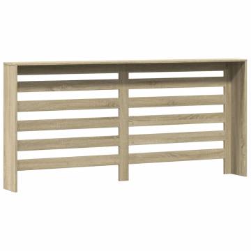 Sonoma Oak Radiator Cover 175x20x82 cm - Stylish & Durable