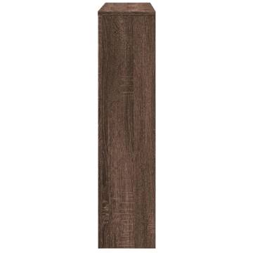 Radiator Cover Brown Oak 175x20x82 cm | Modern Engineered Wood