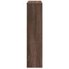 Radiator Cover Brown Oak 175x20x82 cm | Modern Engineered Wood