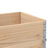 Pallet Collars 2 pcs 100x50 cm Solid Wood Pine - Hipomarket