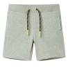 Kids' Shorts with Drawstring Light Khaki Melange 92 Colour khaki Size 92 (1.5-2y) 