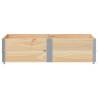 Pallet Collars 2 pcs 150x100 cm Solid Wood Pine - Hipomarket