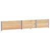 Pallet Collars 2 pcs 150x100 cm Solid Wood Pine - Hipomarket